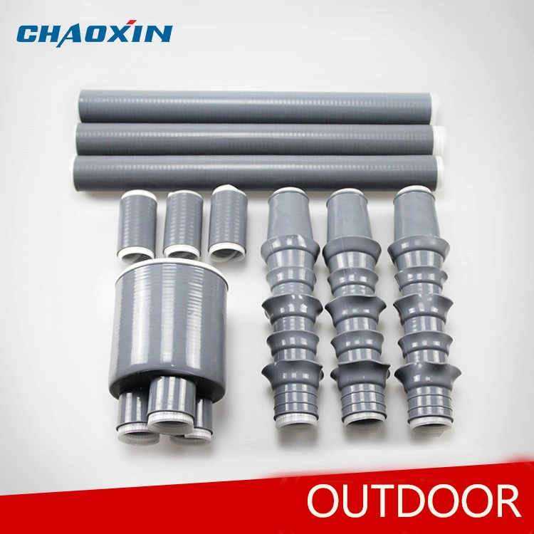 Outdoor Silicone Rubber Anti-Leakage Easy Installation Cold Shrink Cable Accessories