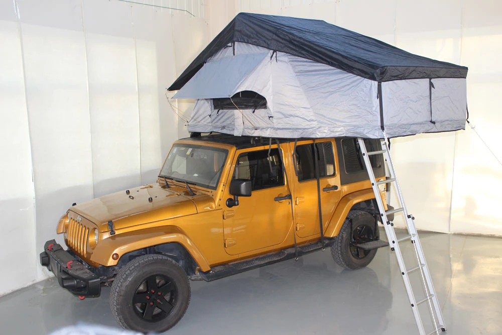 Outdoor Adventure Waterproof Car Roof Top Tent for Family Camping